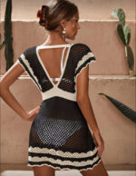 Beach Day Crochet Swim Cover Up - Image 5