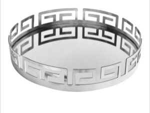 Silver Mirror Tray 15 inch